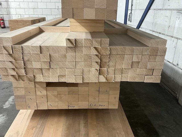Partij beukenhouten balken (200x) - afbeelding 7 van  11