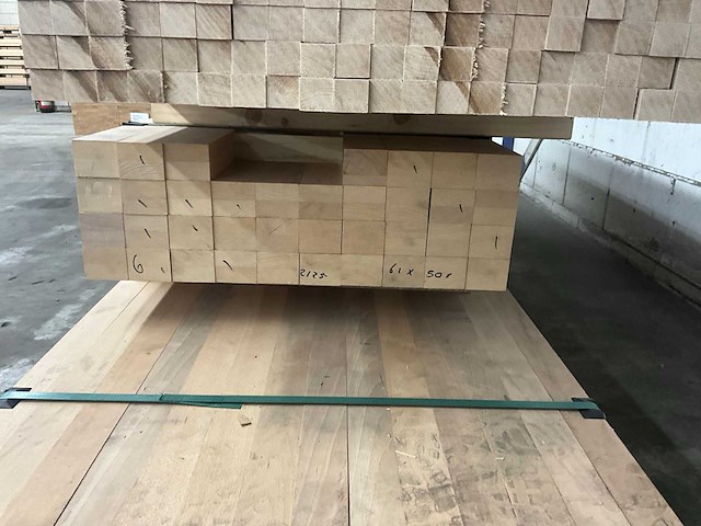 Partij beukenhouten balken (200x) - afbeelding 8 van  11
