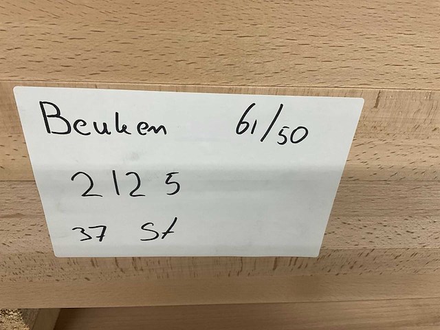 Partij beukenhouten balken (200x) - afbeelding 11 van  11