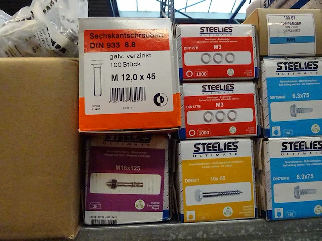 Partij bevestigingsmateriaal, 26 verpakkingen - afbeelding 5 van  6