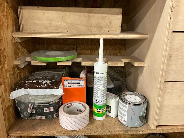 Partij bevestigingsmateriaal in 4 kasten - afbeelding 17 van  21