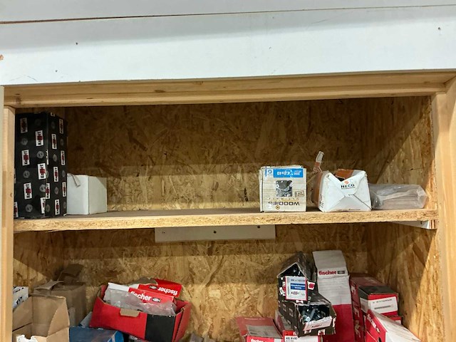 Partij bevestigingsmateriaal in 4 kasten - afbeelding 20 van  21