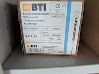 Partij bevestigingsmateriaal o.a. bti, heco, spax - afbeelding 4 van  66