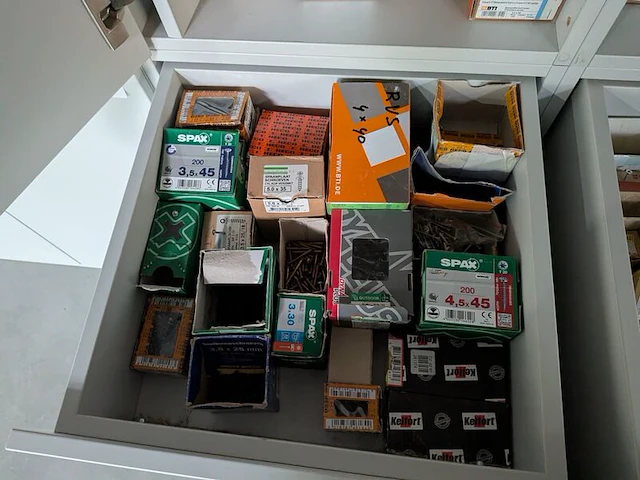 Partij bevestigingsmateriaal o.a. bti, heco, spax - afbeelding 25 van  66