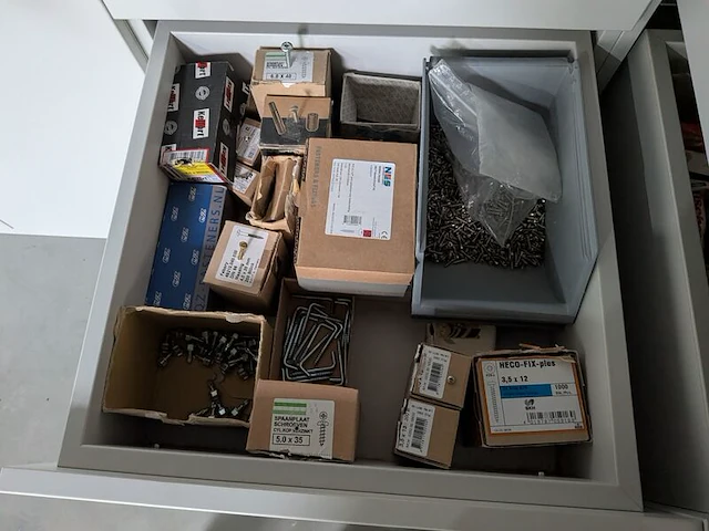 Partij bevestigingsmateriaal o.a. bti, heco, spax - afbeelding 26 van  66