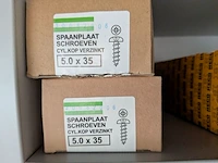 Partij bevestigingsmateriaal o.a. bti, heco, spax - afbeelding 30 van  66