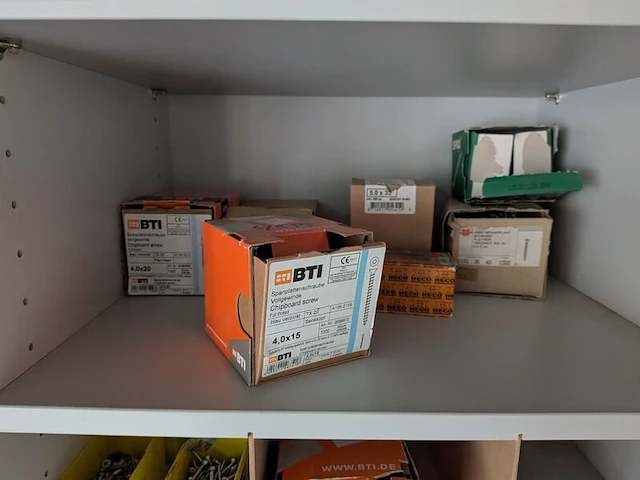 Partij bevestigingsmateriaal o.a. bti, heco, spax - afbeelding 33 van  66