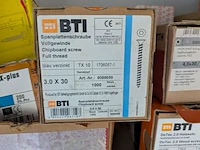 Partij bevestigingsmateriaal o.a. bti, heco, spax - afbeelding 23 van  66