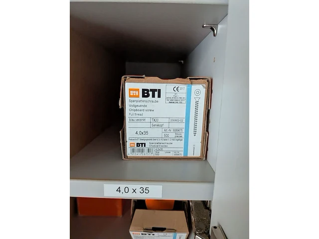 Partij bevestigingsmateriaal o.a. bti, heco, spax - afbeelding 42 van  66
