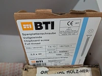 Partij bevestigingsmateriaal o.a. bti, heco, spax - afbeelding 64 van  66
