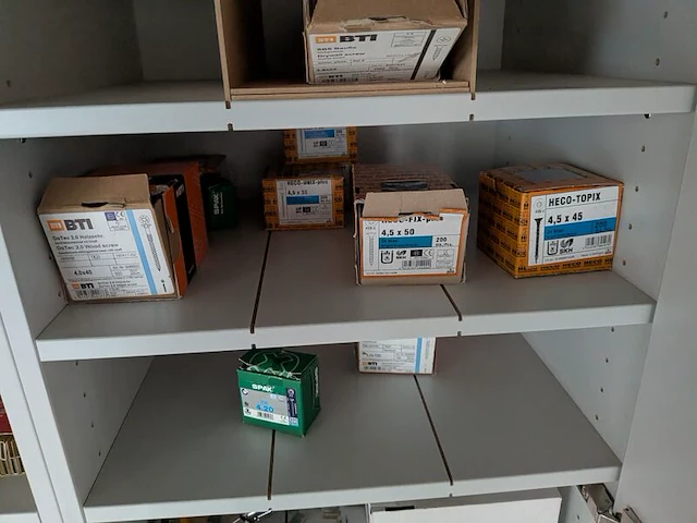 Partij bevestigingsmateriaal o.a. senco, heco, spax - afbeelding 30 van  55