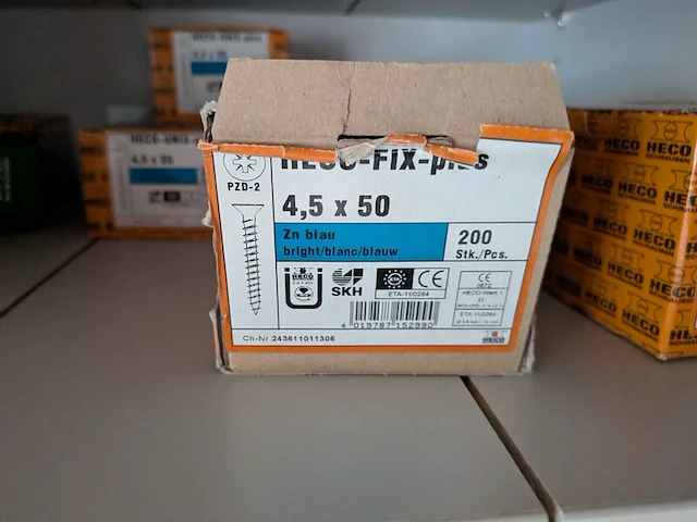 Partij bevestigingsmateriaal o.a. senco, heco, spax - afbeelding 32 van  55