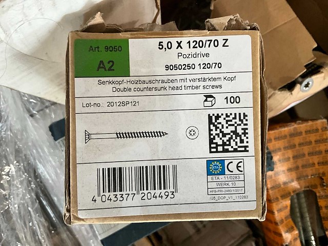 Partij bevestigingsmateriaal - afbeelding 2 van  16