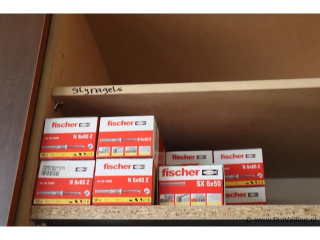 Partij bevestigingsmaterialen o.a. fischer universele plug sx 6x50 - afbeelding 2 van  8