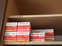 Partij bevestigingsmaterialen o.a. fischer universele plug sx 6x50 - afbeelding 2 van  8