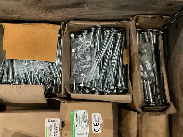 Partij bevestigingsmaterialen o.a. rvs - afbeelding 6 van  11