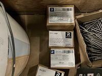 Partij bevestigingsmaterialen o.a. rvs - afbeelding 10 van  11