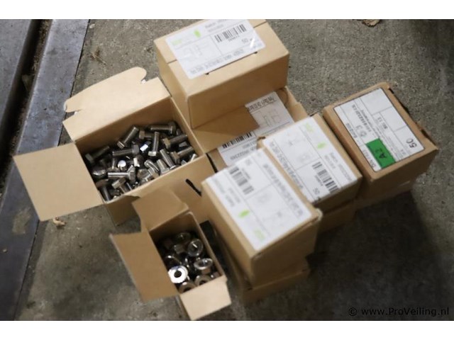 Partij bevestigingsmaterialen o.a. solarclarity clickfit zeskantbout m8x20 0933-2-08020 - afbeelding 1 van  6