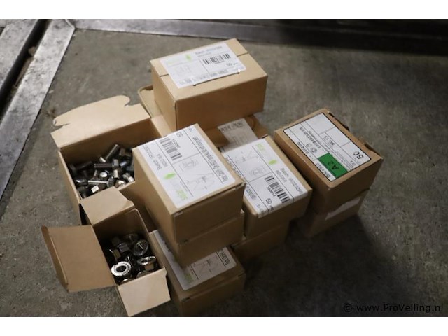 Partij bevestigingsmaterialen o.a. solarclarity clickfit zeskantbout m8x20 0933-2-08020 - afbeelding 2 van  6