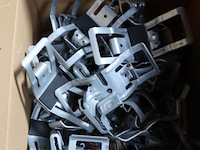 Partij bevestigingsmaterialen t.b.v. zonnepanelen o.a. esdec clickfit evo montagebeugels voor golfplaatdak 100-8090 - afbeelding 4 van  11