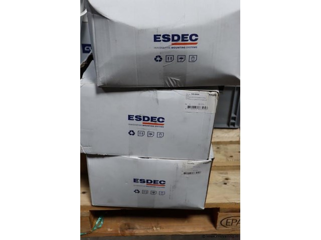 Partij bevestigingsmaterialen t.b.v. zonnepanelen o.a. esdec clickfit evo montagebeugels voor golfplaatdak 100-8090 - afbeelding 11 van  11