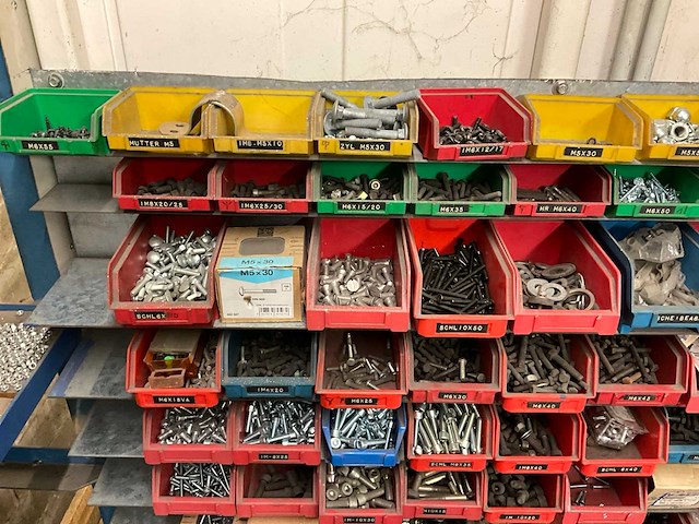 Partij bevestiginsmaterialen inclusief bakjes - afbeelding 5 van  13