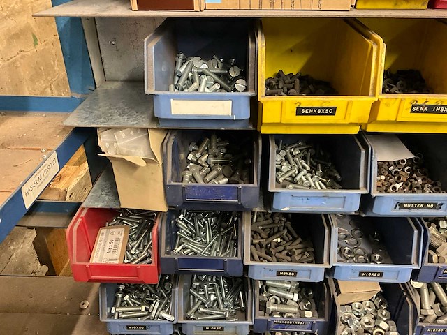 Partij bevestiginsmaterialen inclusief bakjes - afbeelding 11 van  13