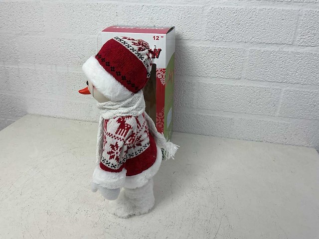 Partij bewegende sneeuwpoppen magic cristmas - 12 inch - decorative figure (10x) - afbeelding 5 van  5