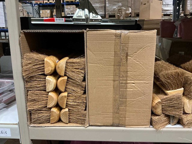 Partij bezems/vloertrekkers/sneeuwschuivers (65x) - afbeelding 4 van  15