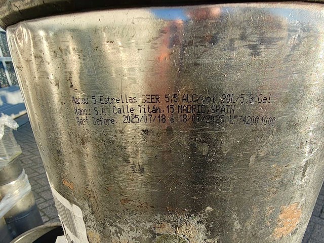 Partij bierfusten 20 liter (100x) alhambra - afbeelding 9 van  11