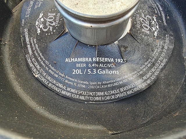 Partij bierfusten 20 liter (100x) alhambra - afbeelding 2 van  11