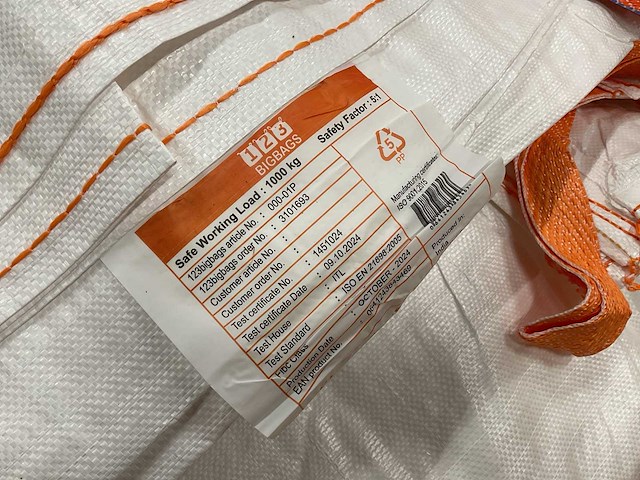 Partij big-bags, ca. 60 stuks - afbeelding 4 van  4