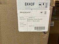 Partij bijstekers coco bunch 9cm+12cm stok (2210x) - afbeelding 4 van  4