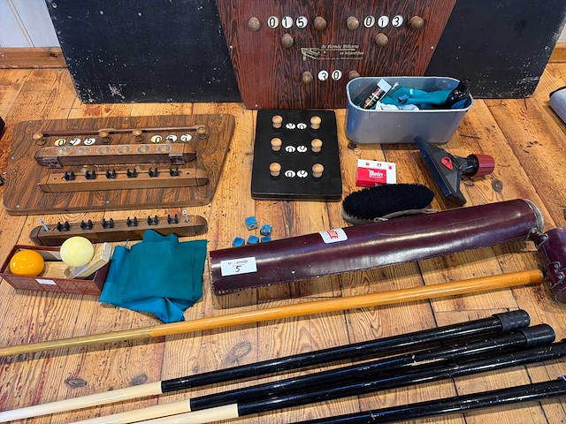 Partij biljart accessoires - afbeelding 5 van  11