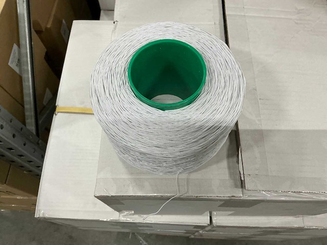 Partij bindelastiek 24/p-110 wit (204x) - afbeelding 3 van  4