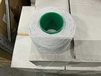 Partij bindelastiek 24/p-110 wit (204x) - afbeelding 3 van  4