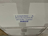 Partij bindelastiek 24/p-110 wit (204x) - afbeelding 4 van  4