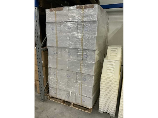 Partij bindelastiek 24/p-110 wit (576x) - afbeelding 2 van  3