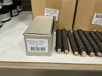 Partij binding wire on woodstick 0,65mm/100g (700x) - afbeelding 2 van  3
