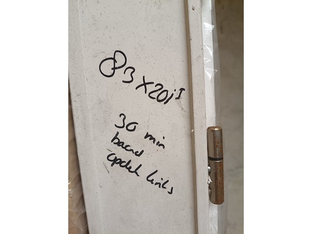 Partij binnendeur met kozijn - afbeelding 4 van  5