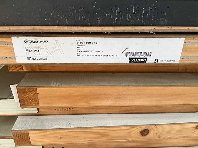 Partij binnendeuren - afbeelding 3 van  3