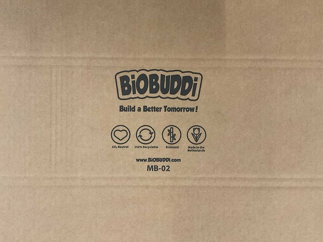 Partij biobuddi kartonnen doos en stroken - afbeelding 3 van  12