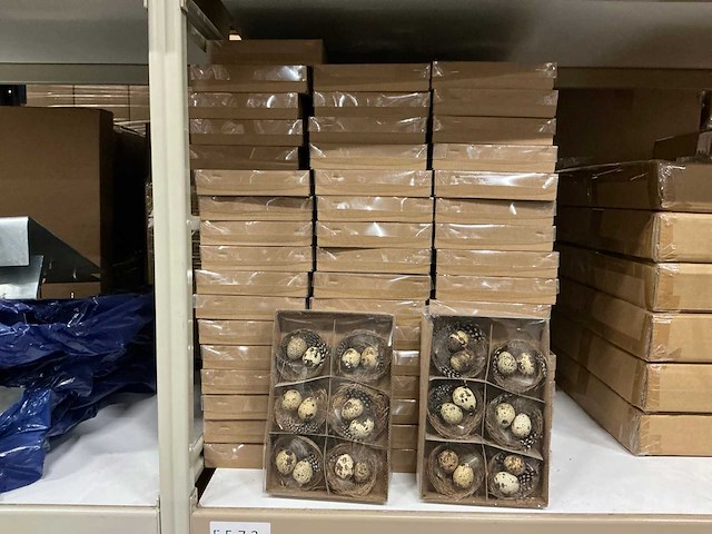 Partij bird’s nest with hen/quail eggs (102x) - afbeelding 1 van  4