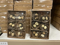 Partij bird’s nest with hen/quail eggs (102x) - afbeelding 2 van  4