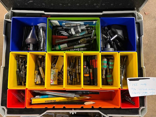 Partij bitjes, verzinkboren, bitsets (o.a. wera, wiha, milwaukee) - afbeelding 3 van  6