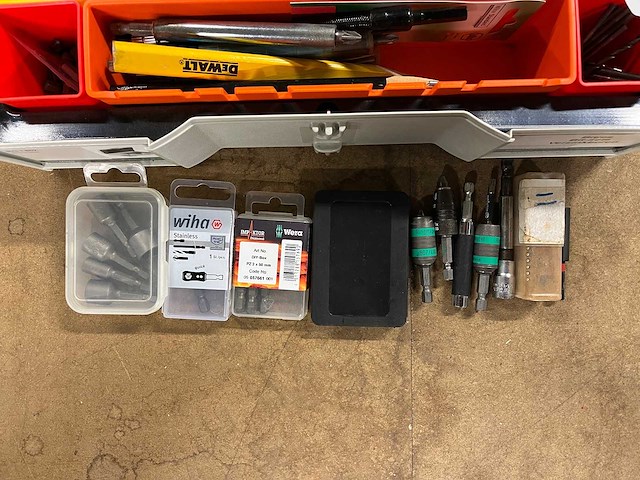 Partij bitjes, verzinkboren, bitsets (o.a. wera, wiha, milwaukee) - afbeelding 4 van  6