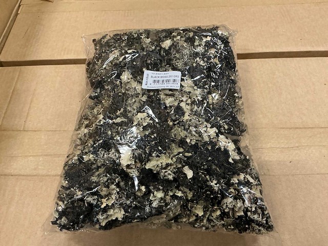Partij black moss 250grs per zak (162x) - afbeelding 1 van  4