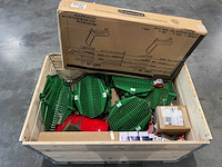 Partij bladharken, triple trolley, sloten en diverse - afbeelding 3 van  6