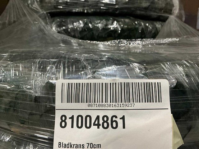 Partij bladkransen 70cm (15x) - afbeelding 3 van  3