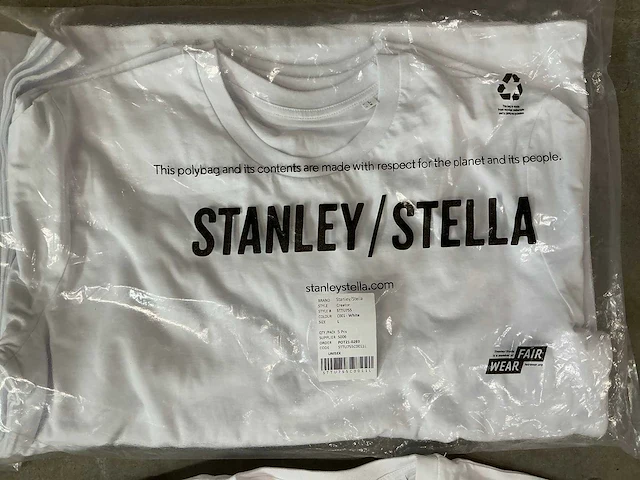 Partij blanco shirts - afbeelding 4 van  6